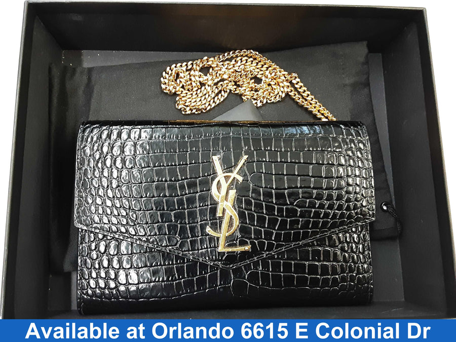 Yves Saint Laurent Gnc607788.1121 Black Purse / Handbag
