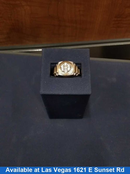 Men's Ring - Yellow Gold 14k (.585) 9.2 Grams