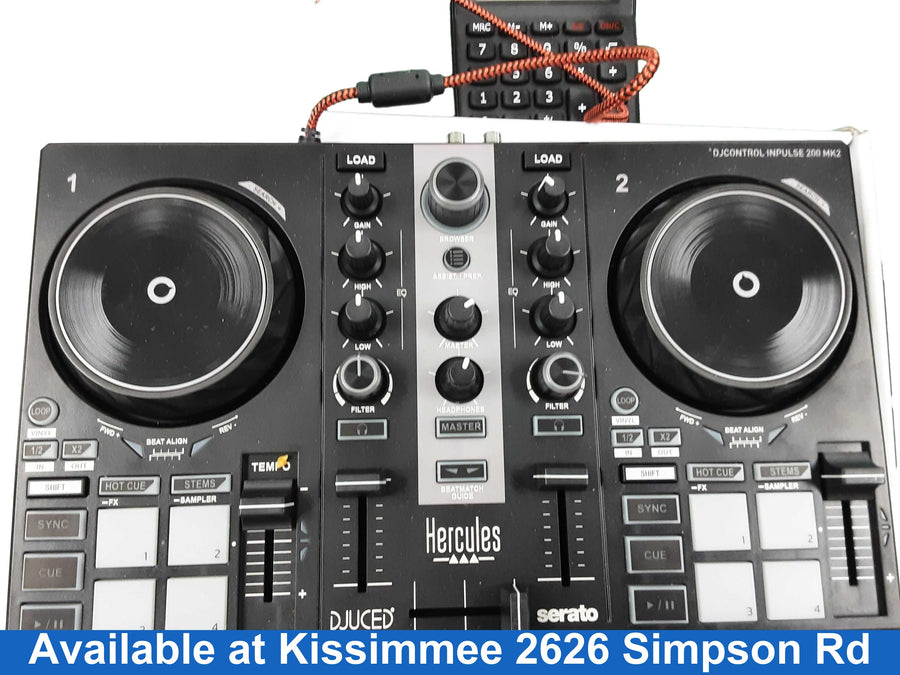 Hercules Inpulse 200 Mk2 Black DJ Controller