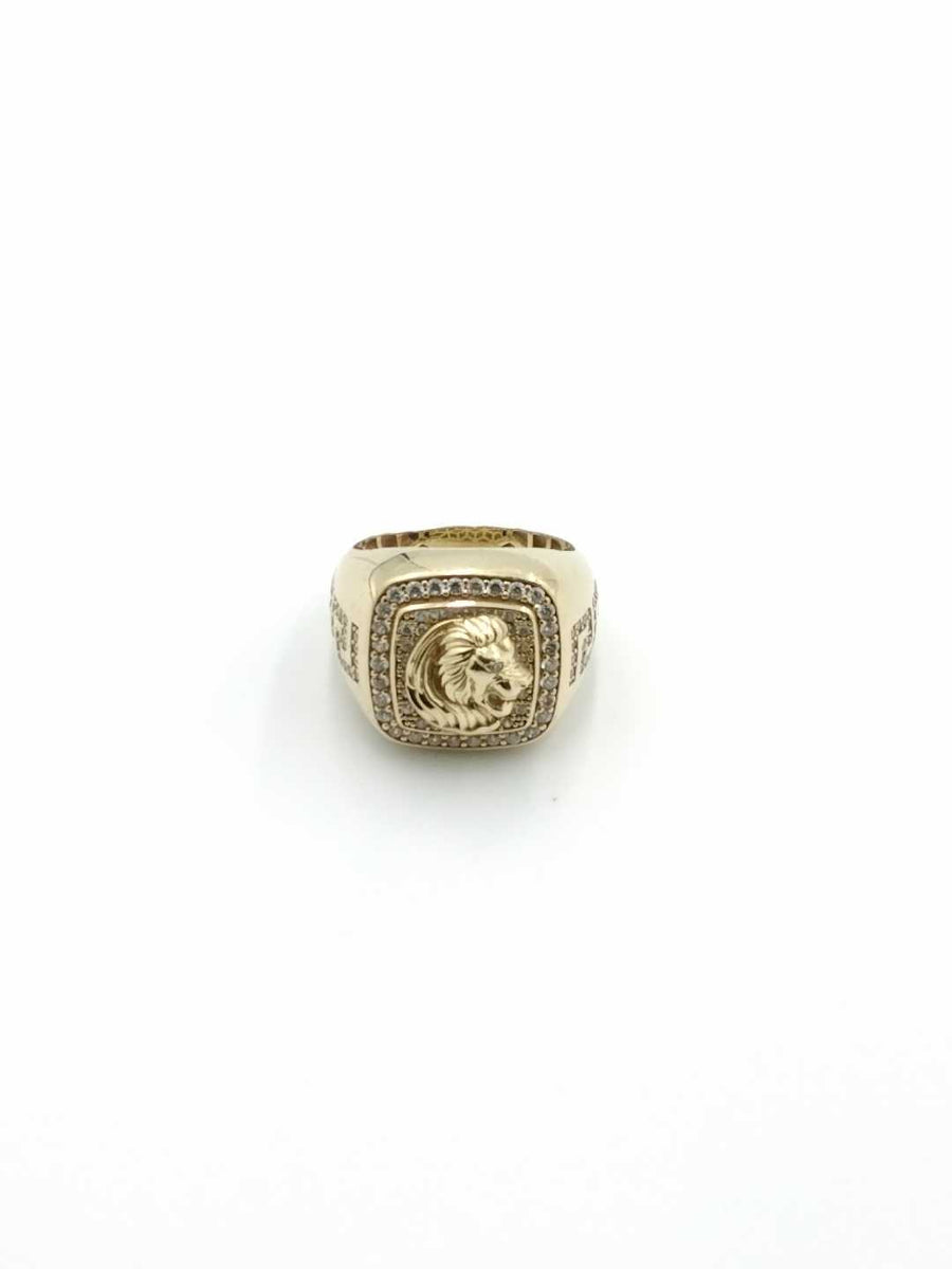 Men's Ring - Yellow Gold 10k (.417) 7.6 grams Size 9