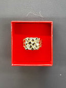 Men's Ring - Yellow Gold 10k (.417) 5.1 grams Size 10.5