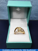 Women's Ring - Yellow Gold 14k (.585) 3 grams Size 8