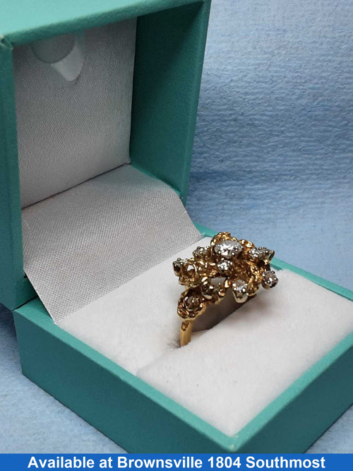 Women's Ring - Yellow Gold 14k (.585) 5.8 grams Size 8