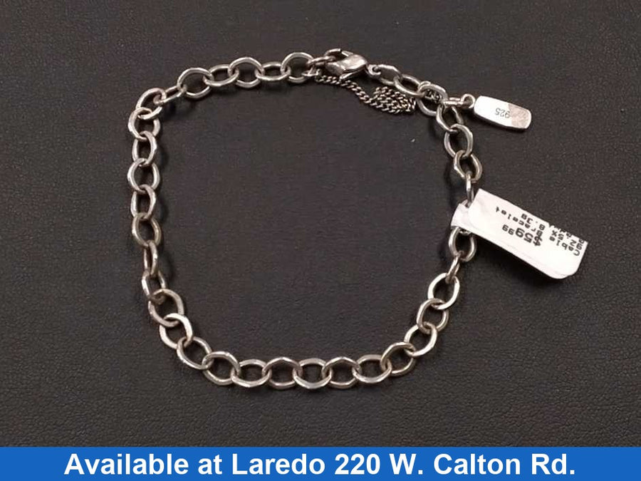 Cable Bracelet - Silver 8.3 grams 7 inch