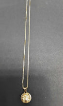 Chain - Yellow Gold 14k (.585) 9.5 grams 24 inch