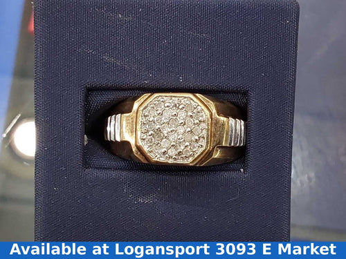 Ring - Wedding Band - Yellow Gold 10k (.417) 5.3 Grams Size 10