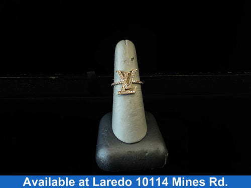 Women's Ring - Yellow Gold 14k (.585) 2.1 grams Size 20