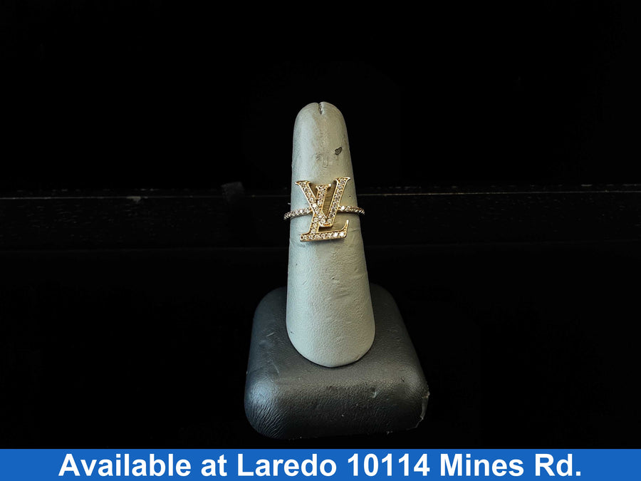Women's Ring - Yellow Gold 14k (.585) 2.1 grams Size 20