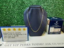 Link Chain - Yellow Gold 18k (.750) 2.2 grams 18 inch