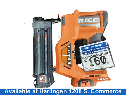 Ridgid R09891 Orange Cordless Stapler