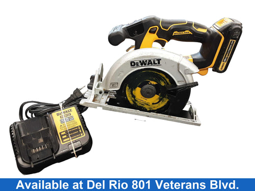 Dewalt Dcs565 Yellow Cordless Circular Saw