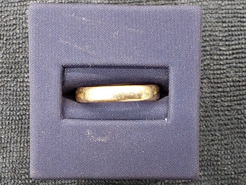 Ring - Wedding Band - Yellow Gold 14k (.585) 2.5 grams Size 20
