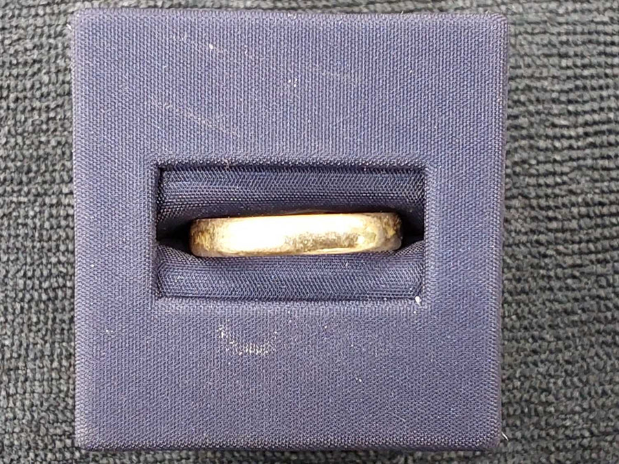 Ring - Wedding Band - Yellow Gold 14k (.585) 2.5 grams Size 20