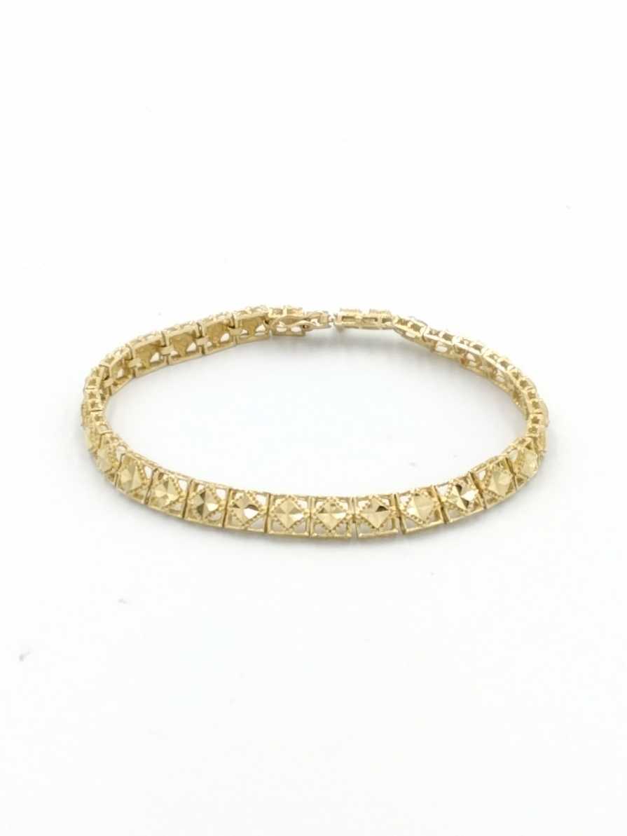 Tennis Bracelet - Yellow Gold 14k (.585) 11.9 grams 8 inch