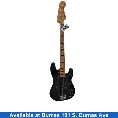 Fender Squire Precision Bass Black Electric Bass Guitar