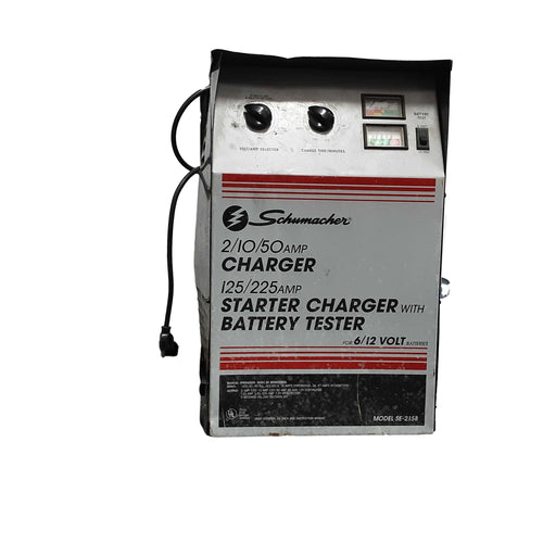 Schumacher Se-2158 Gray Battery Charger