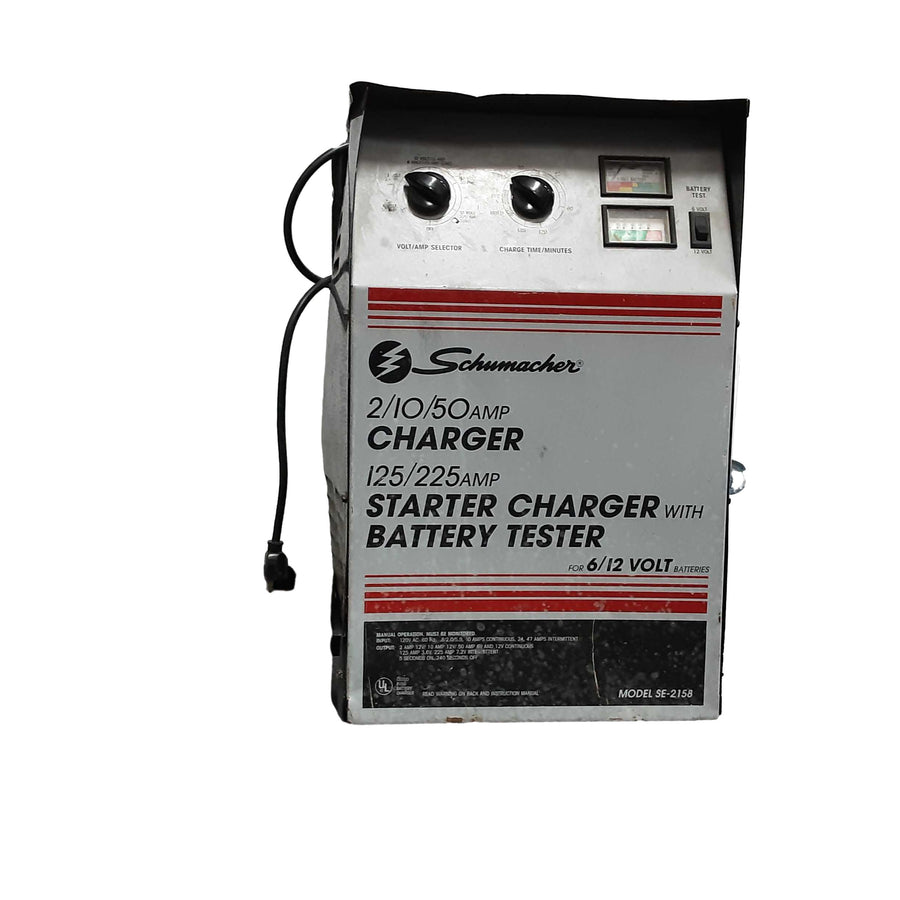 Schumacher Se-2158 Gray Battery Charger