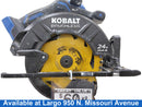 Kobalt 24v Xrt Blue Cordless Circular Saw
