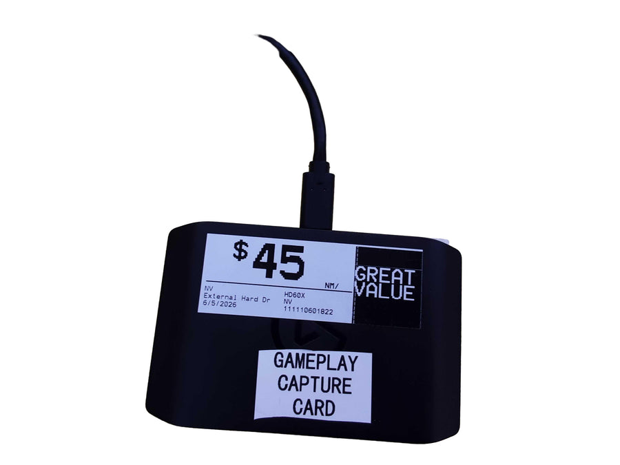Hd60x Black External Hard Drive