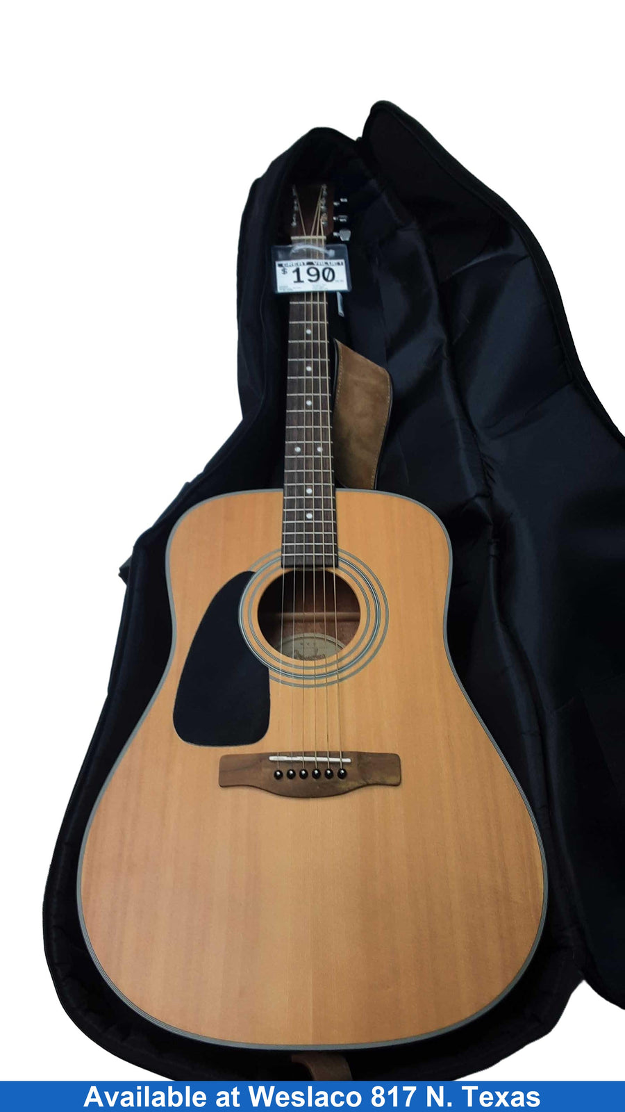 Fender Cd100lh Nat Brown Acoustic Classic Guitar