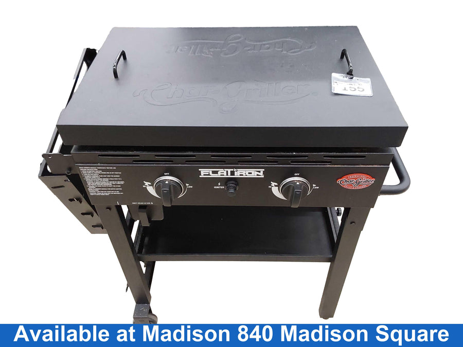 Char-griller Flatiron Black Gas Grill / Smoker