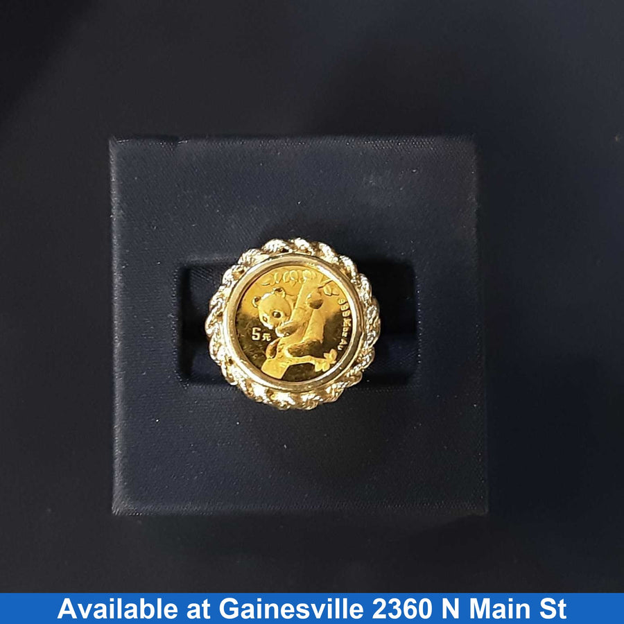 Women's Ring - Yellow Gold 10k (.417) 4.5 grams Size 7