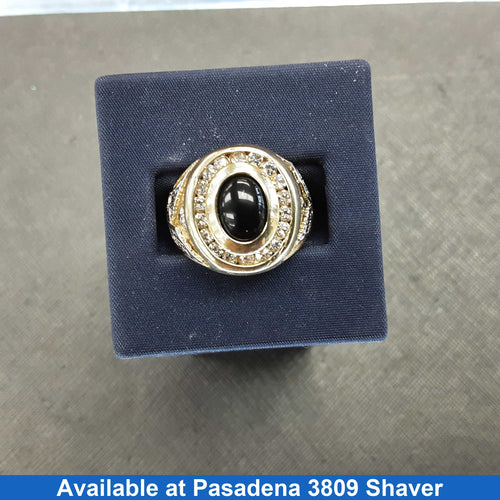 Men's Ring - Yellow Gold 10k (.417) 9.3 grams Size 10.5