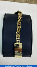 ID Bracelet - Yellow Gold 10k (.417) 39.2 grams 7 inch