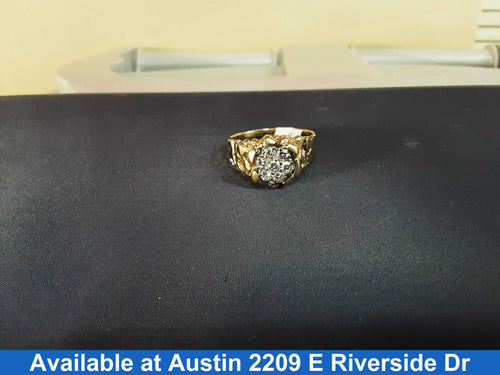 Men's Ring - Yellow Gold 14k (.585) 11.4 grams Size 15