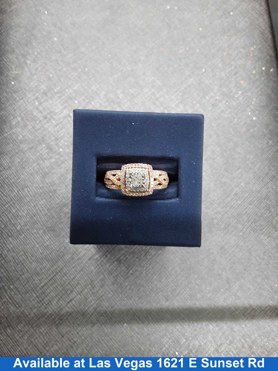 Women's Ring - Rose Gold 10k (.417) 3 grams Size 6.5