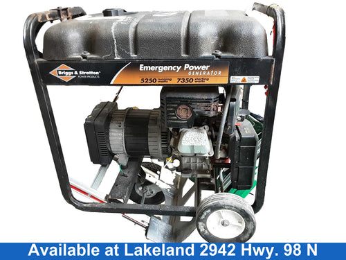 Briggs & Stratton 01971 Black Generator