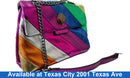 Kurt Geiger 7777 Rainbow Multi-color Purse / Handbag