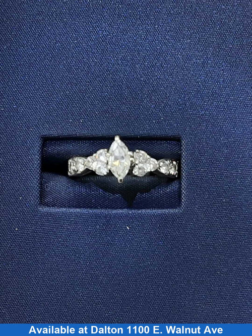 Women's Ring - White Gold 14k (.585) 3.8 grams Size 7