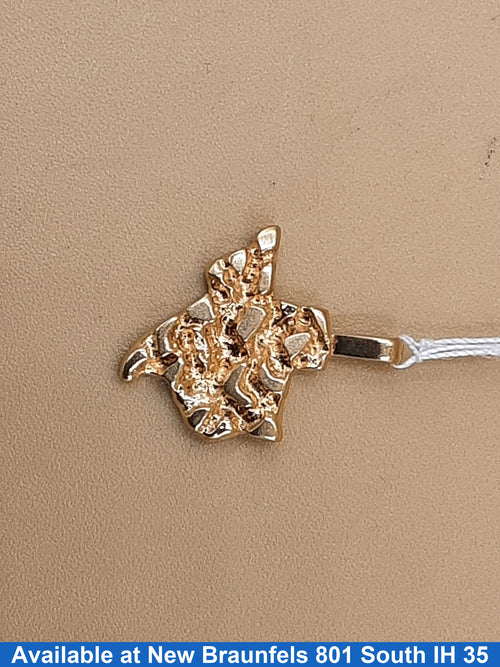 Nugget Pendant - Yellow Gold 14k (.585) 2.3 grams