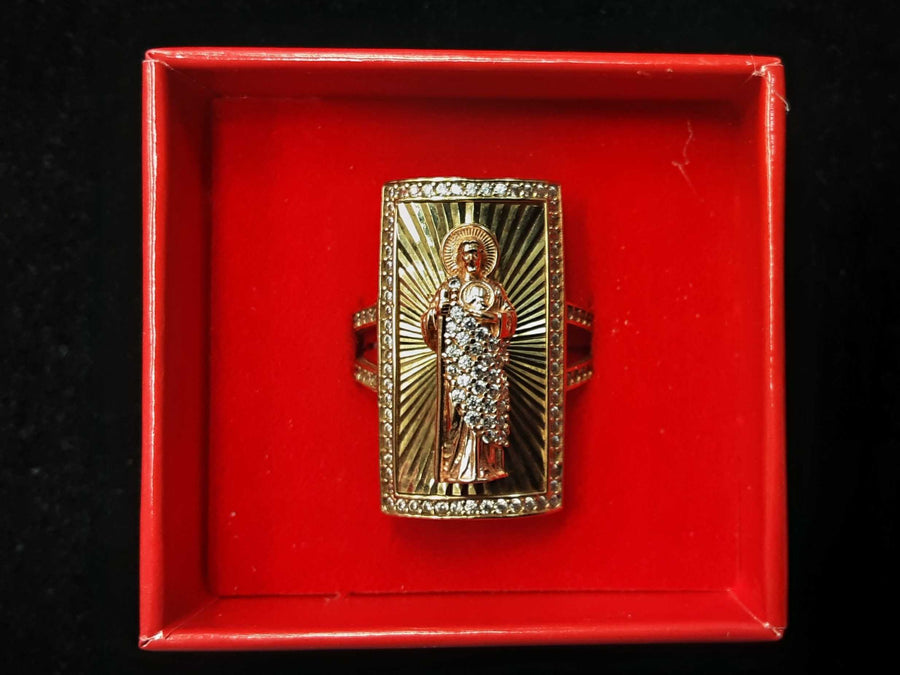 Men's Ring - Yellow Gold 10k (.417) 5.8 grams Size 8