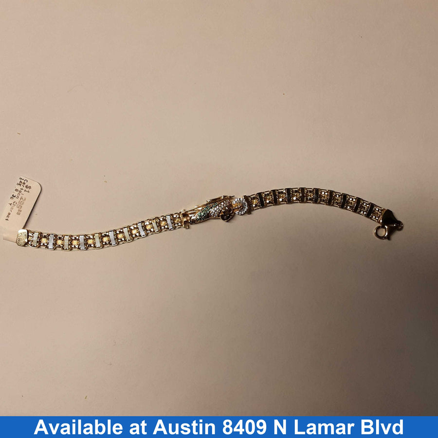 Bracelet - Yellow Gold 14k (.585) 8.3 grams 7 inch