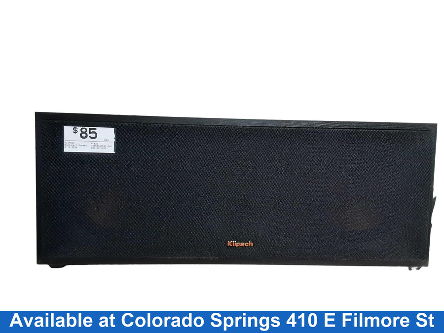 Klipsch R-52c Black Bookshelf Speaker