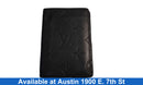 Louis Vuitton Pocket Organizer Monogram Shadow Black Wallet