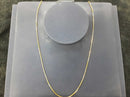 Serpentine Chain - Yellow Gold 14k (.585) 5.2 grams 18 inch