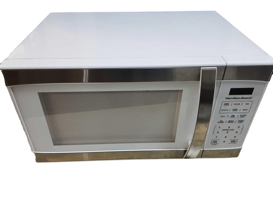 Hamilton Beach P100n30al-wbwb White Countertop Microwave