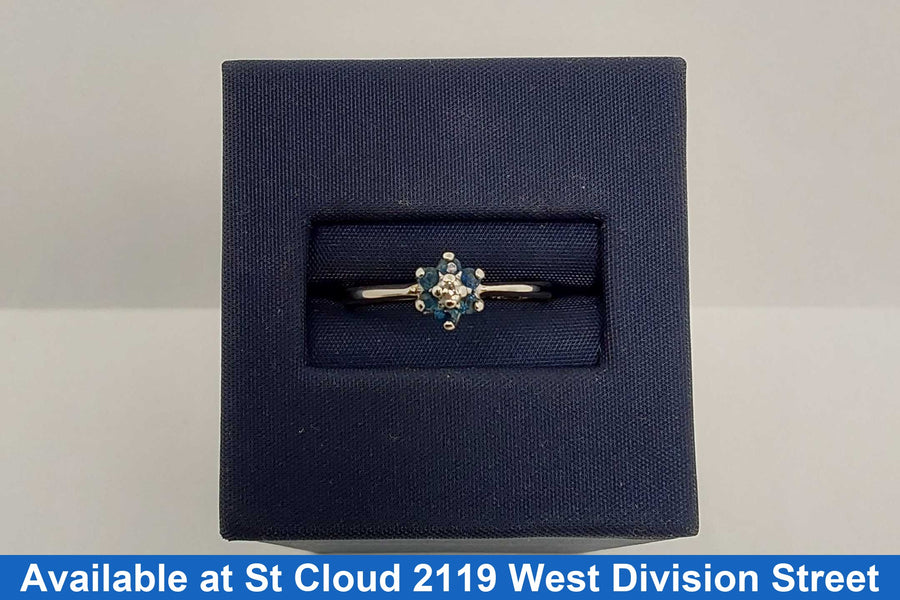 Women's Ring - White Gold 10k (.417) 1.43 grams Size 8.5