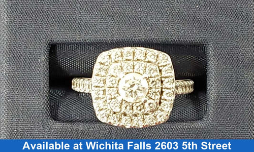 Ring - Wedding Set - Silver 3.6 grams Size 7