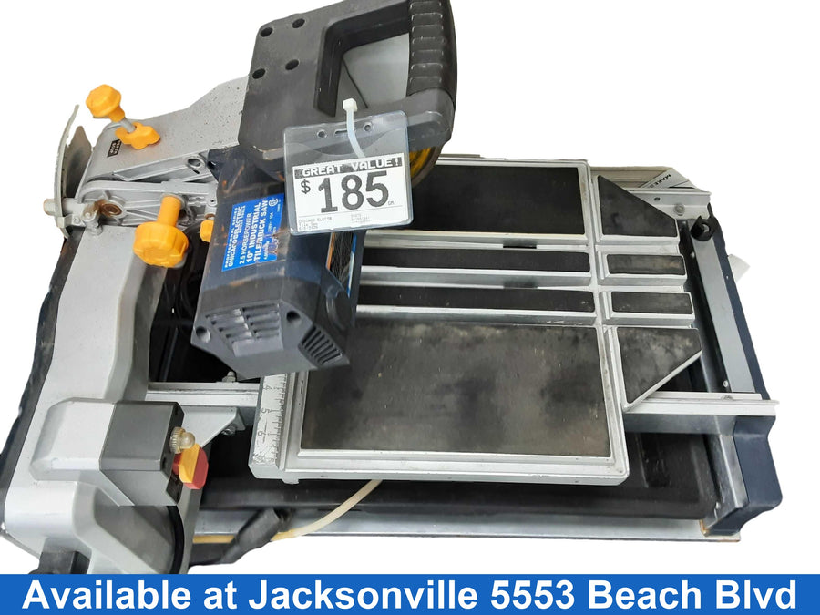 Chicago Electric 59275 Black Corded Tile Saw