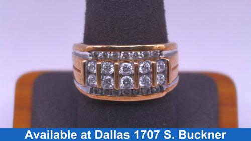 Men's Ring - Yellow Gold 10k (.417) 8 grams Size 12