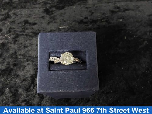 Women's Ring - White Gold 14k (.585) 2.98 grams Size 9