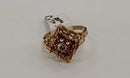 Women's Ring - Yellow Gold 14k (.585) 3.7 grams Size 7