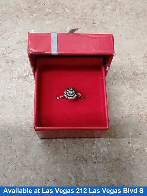 Women's Ring - White Gold 10k (.417) 2.8 grams Size 20