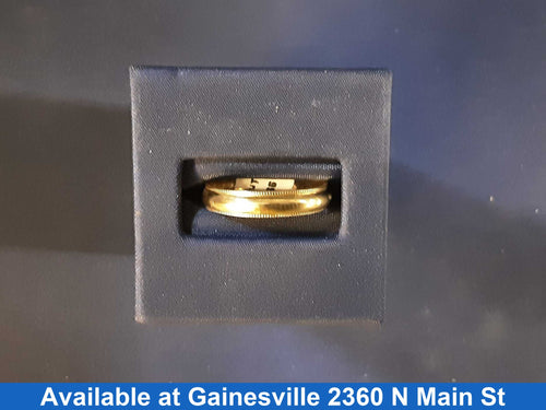 Ring - Wedding Band - Yellow Gold 14k (.585) 3.4 grams Size 9