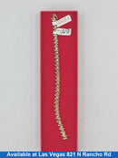Tennis Bracelet - Yellow Gold 14k (.585) 13.4 grams 8 inch