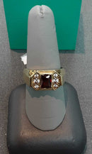 Men's Ring - Yellow Gold 14k (.585) 4.6 grams Size 20